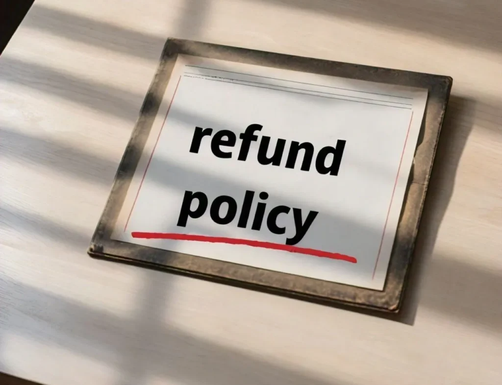 refund policy