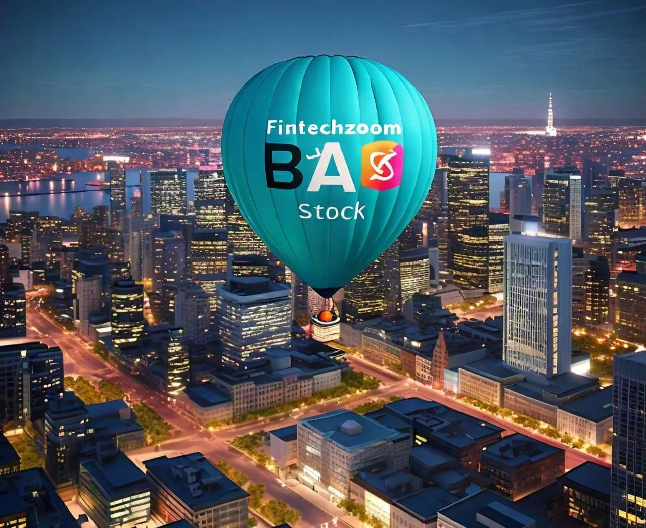 Fintechzoom BA stock city with BA Stocks baloon