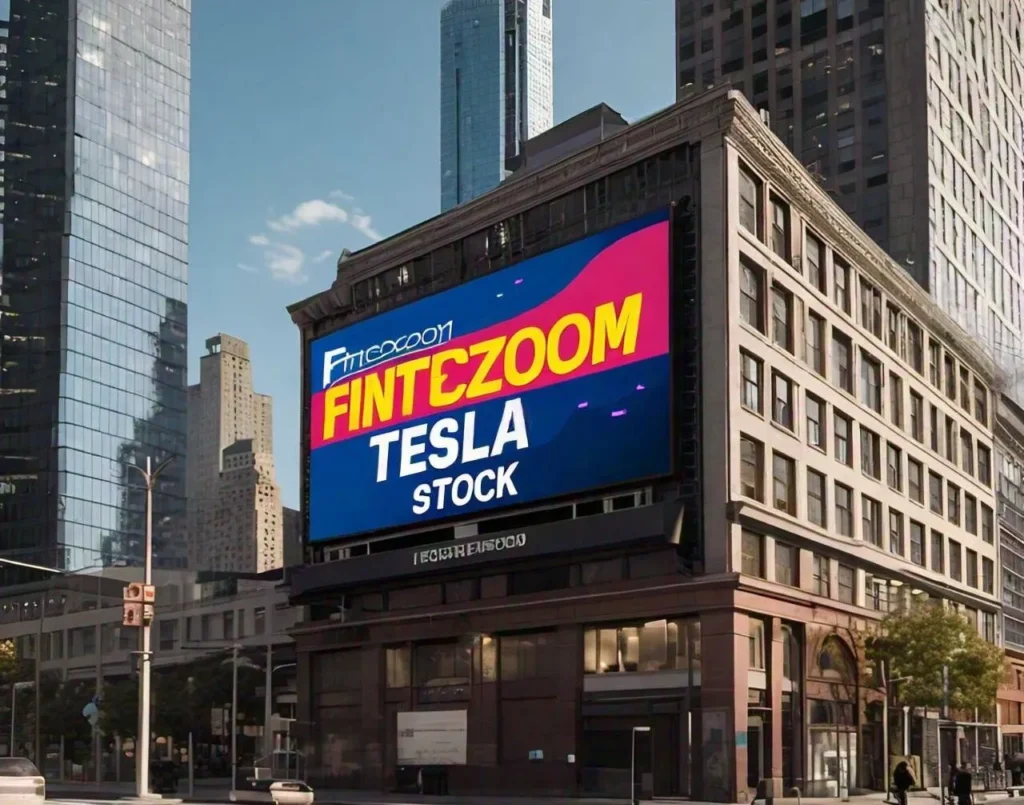 Fintechzoom Tesla Stock bill board