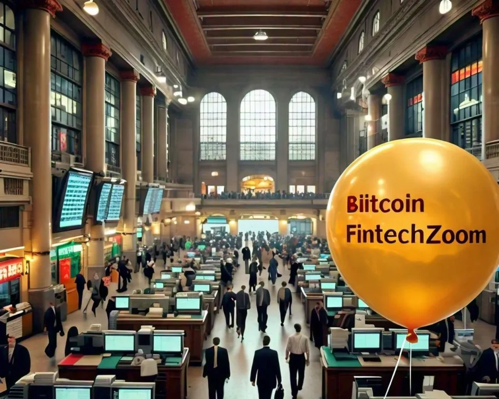 Bitcoin FintechZoom baloon in stock market