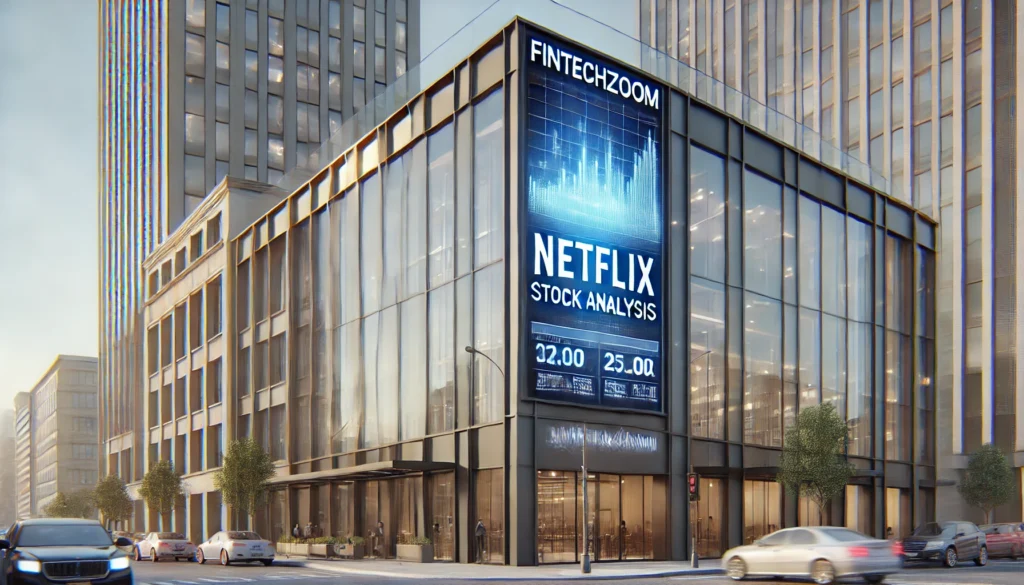 Fintechzoom Netflix stock office