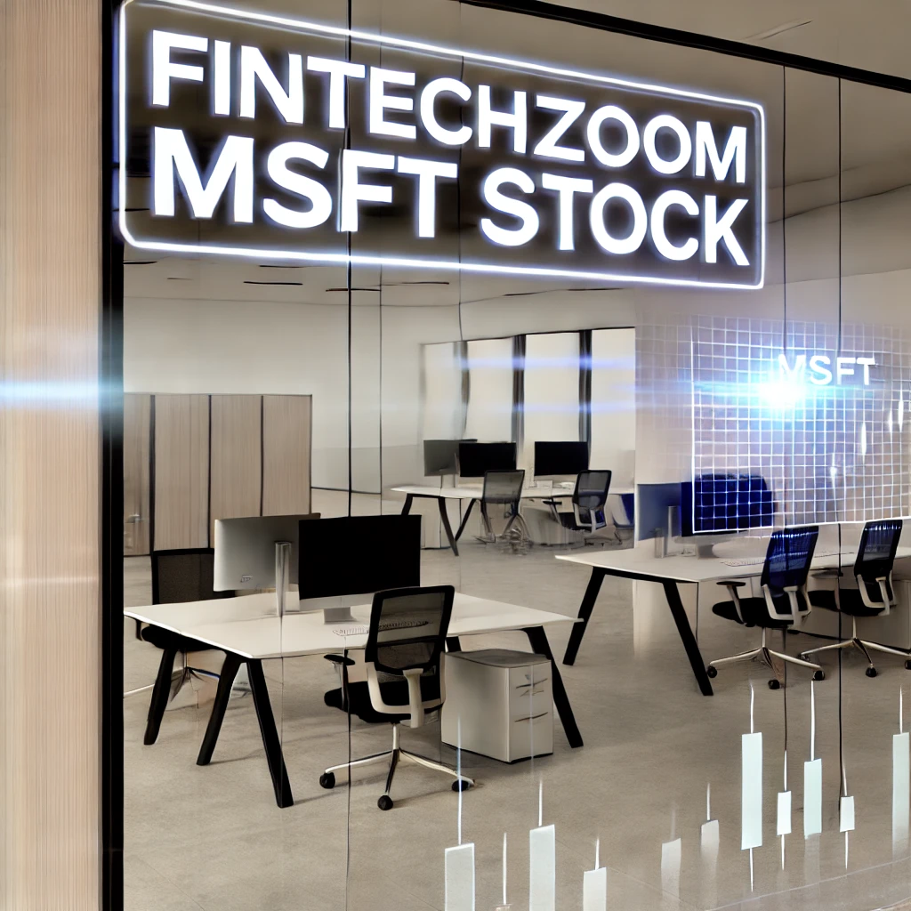 meeting office of FintechZoom MSFT Stock