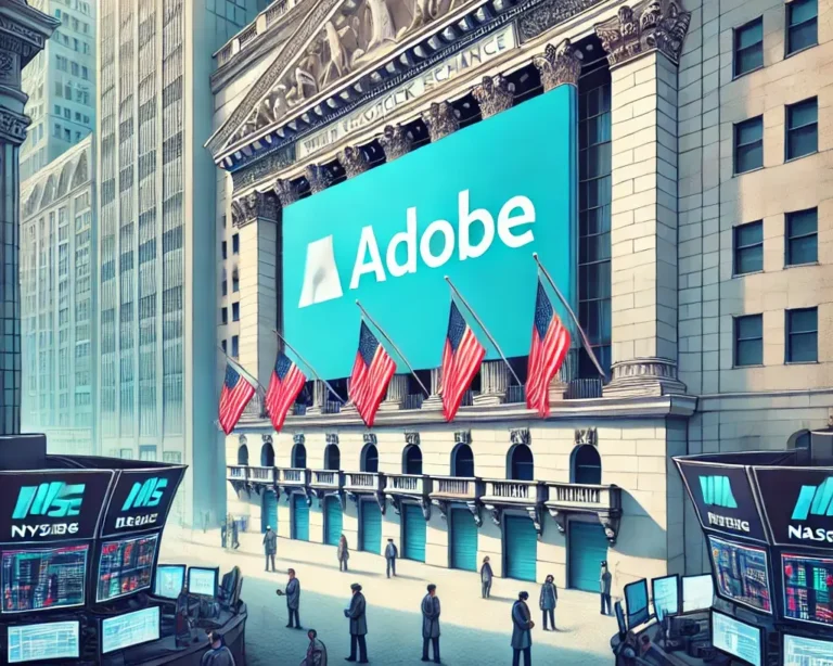 adobe stock in nasdaq market